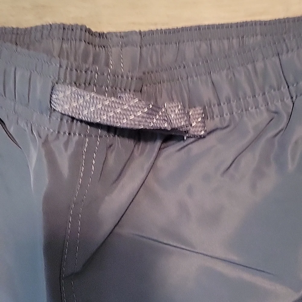 Childrens place grey active elastic waist wind pants xxl